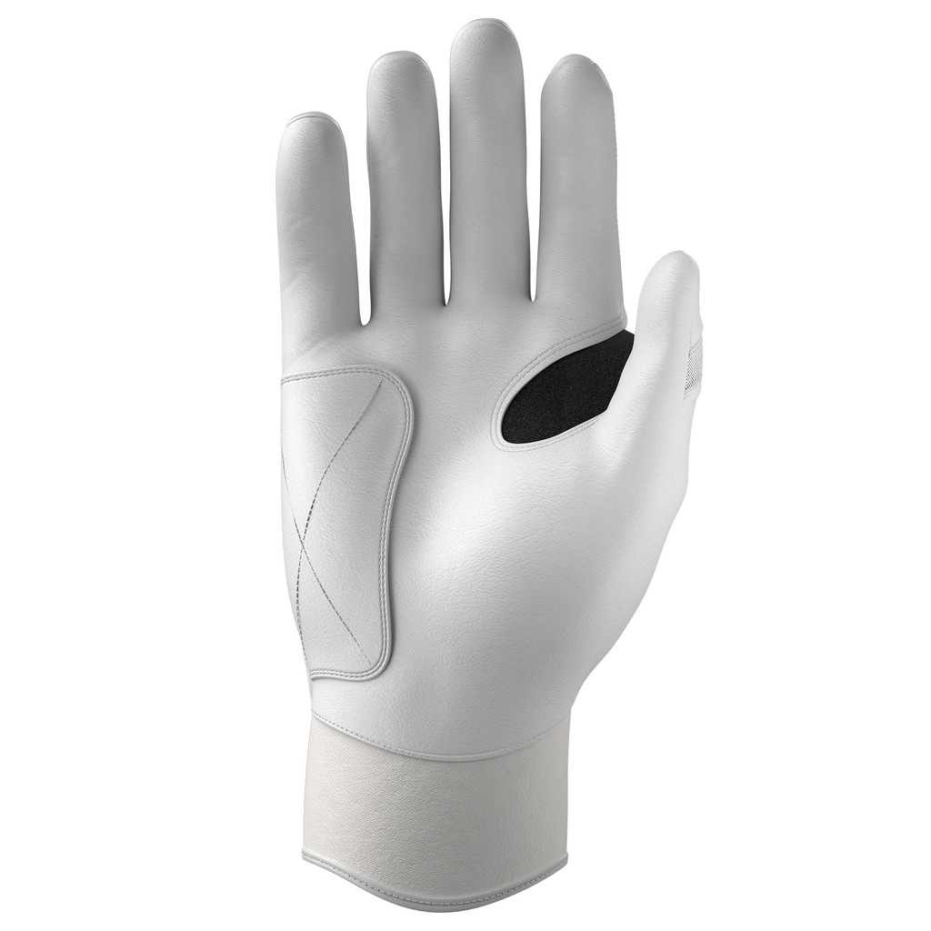 Jax Platinum White Pro Cuff Batting Gloves