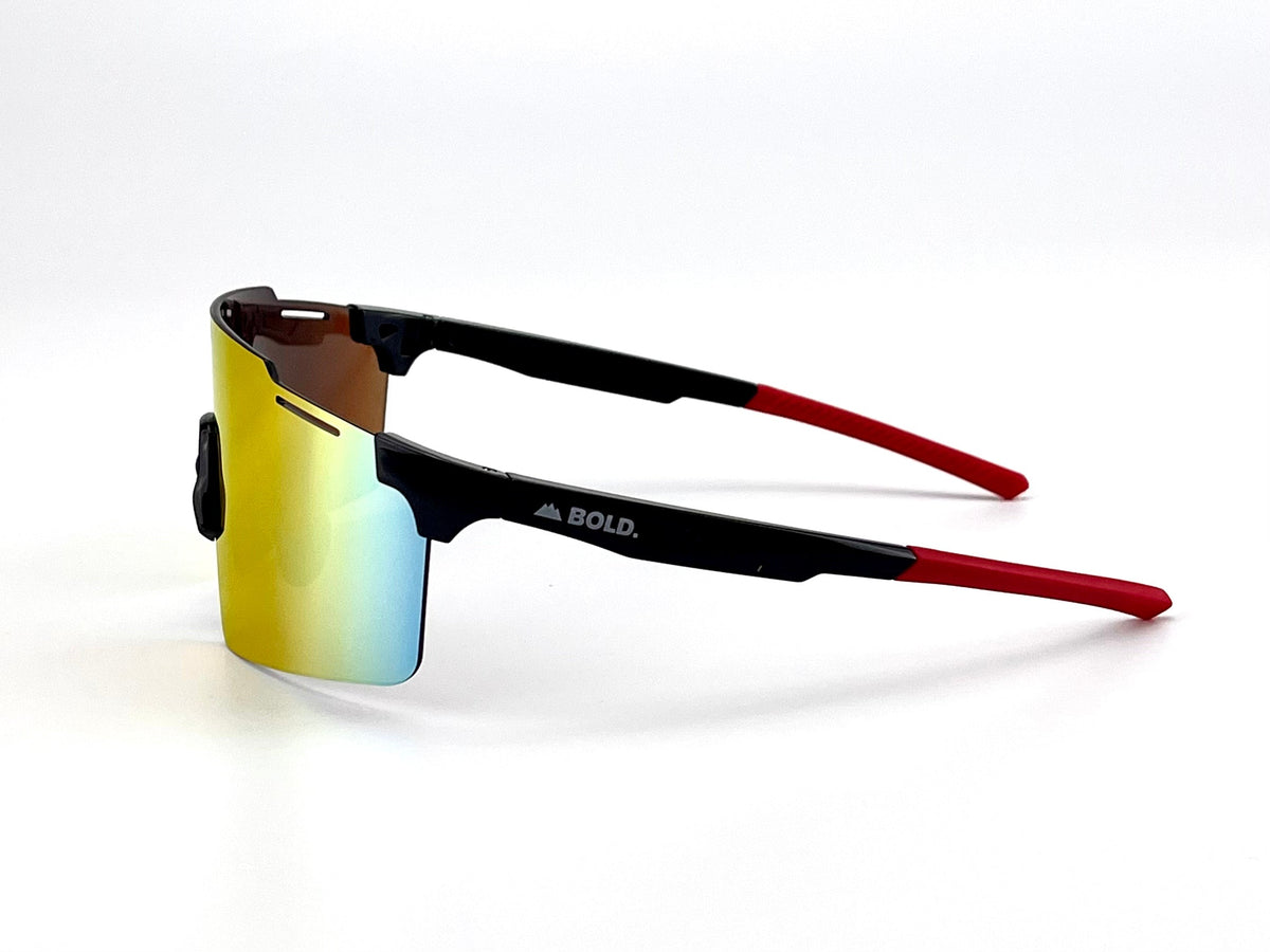 BOLD Scope Performance Sunglasses – Lightweight Sport Wrap Eyewear