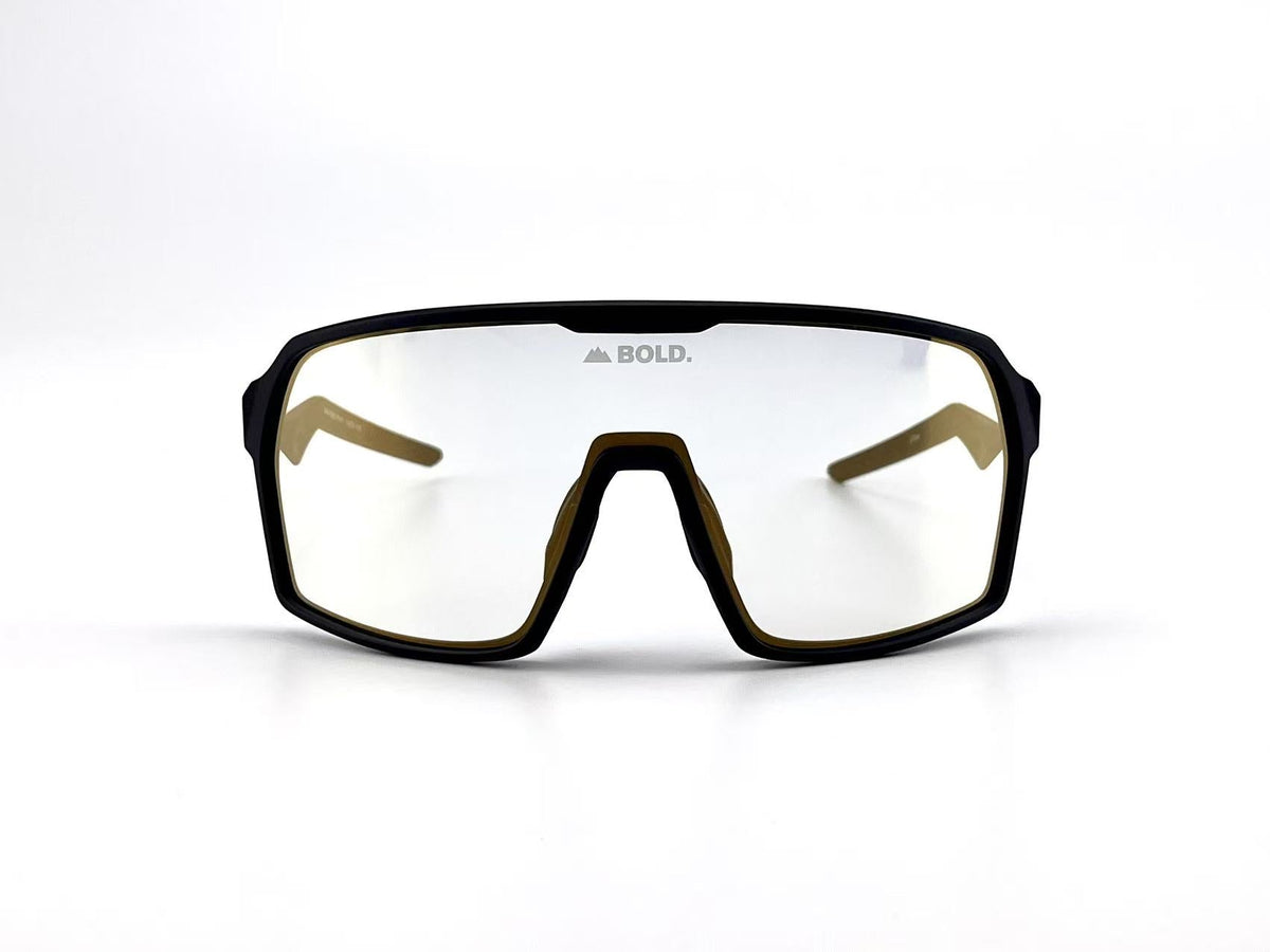 BOLD Glow Photochromic Sunglasses – Light-Adaptive Wraparound Eyewear