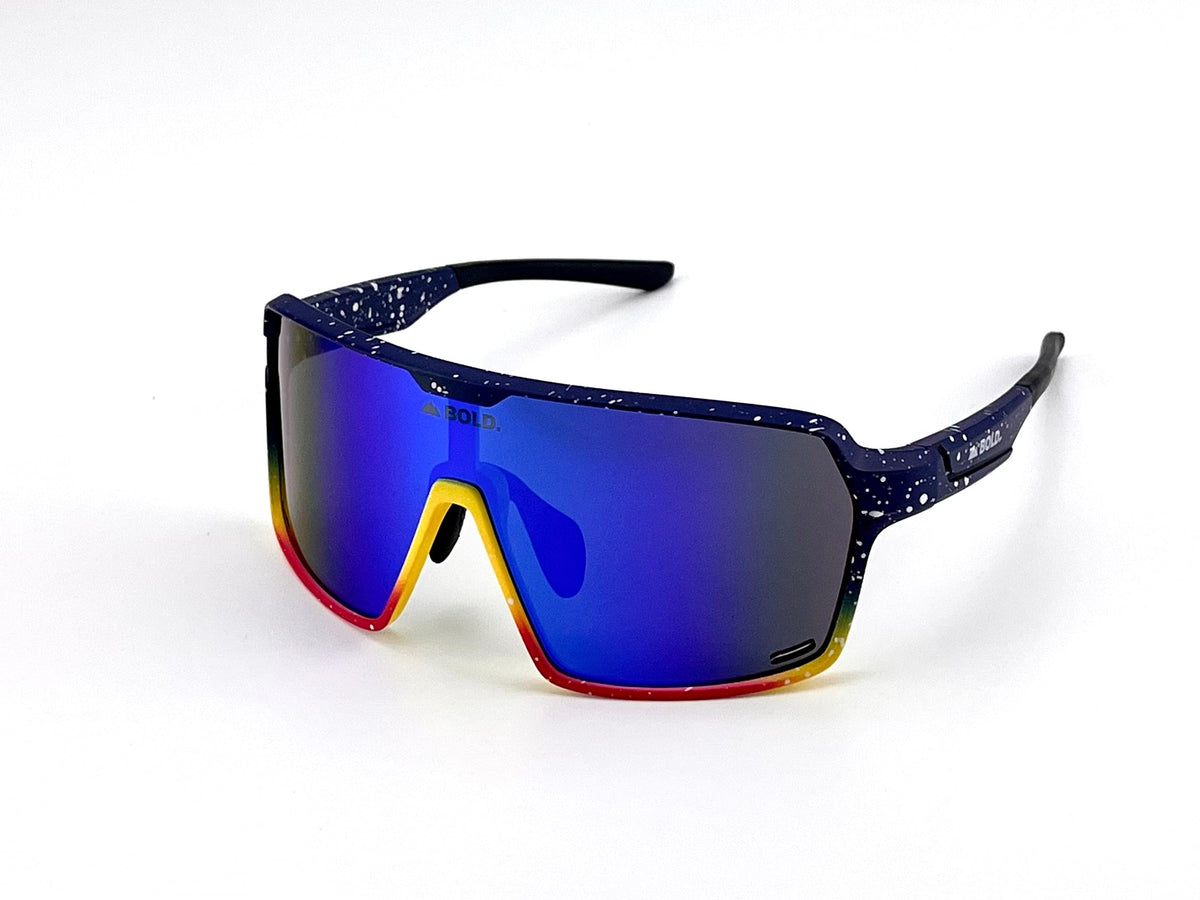 BOLD Shadows Performance Sunglasses – Wraparound Sport Eyewear