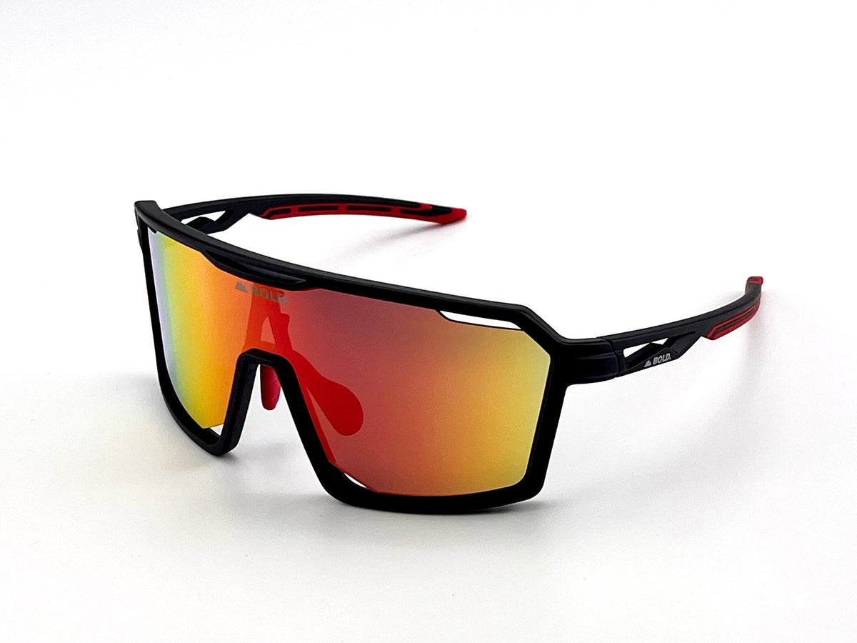 BOLD Flux Performance Sunglasses – Wraparound Sport Eyewear