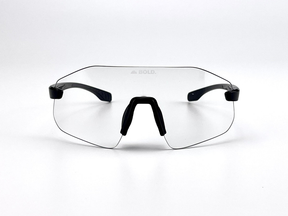 BOLD Emerald Photochromic Sunglasses – Rimless Light-Adaptive Eyewear