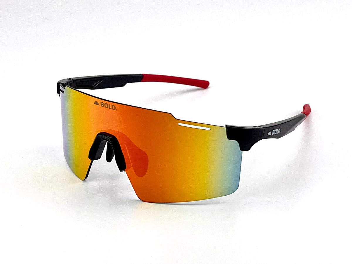 BOLD Scope Performance Sunglasses – Lightweight Sport Wrap Eyewear