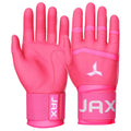 Jax Pink Strap Cuff Batting Gloves
