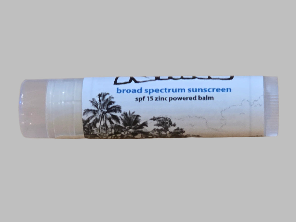 Reef Safe SPF 15 Zinc Lip Balm – Gentle Vanilla Scent