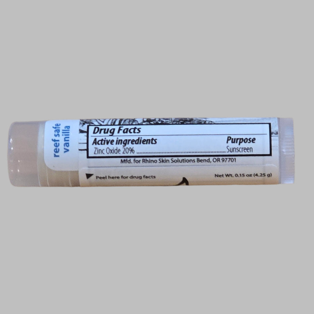 Reef Safe SPF 15 Zinc Lip Balm – Gentle Vanilla Scent