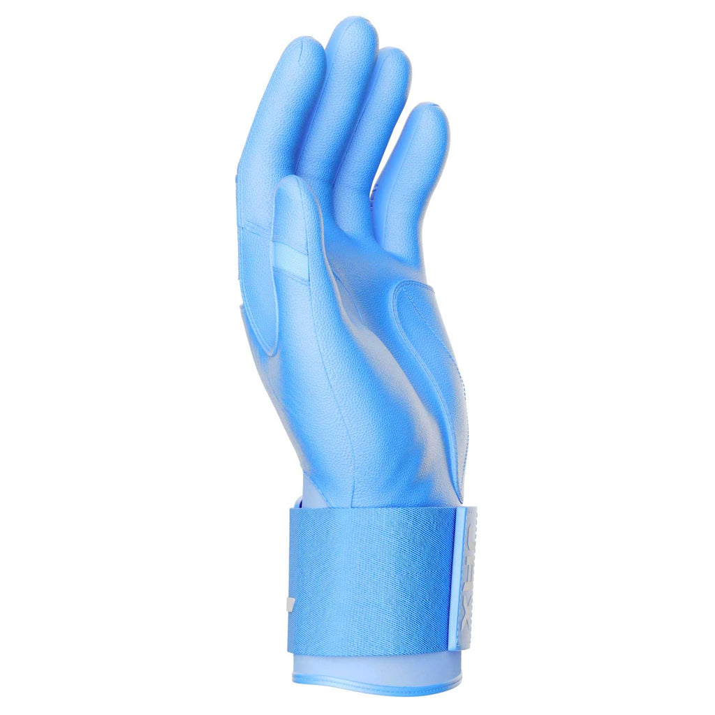 Jax Baby Blue Strap Cuff Batting Gloves