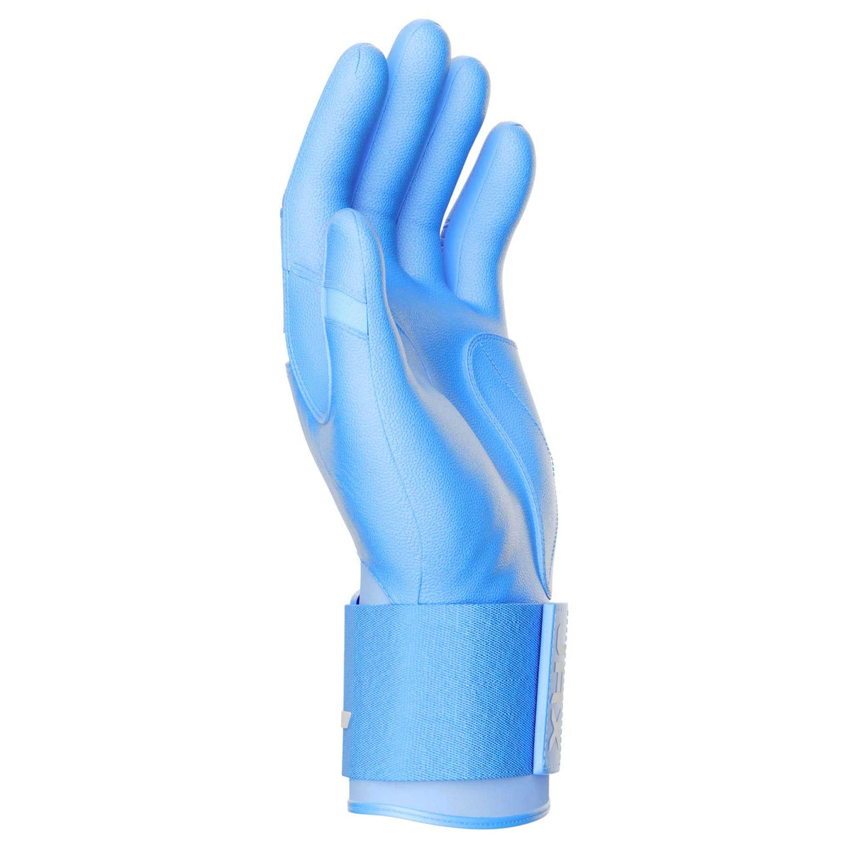 Jax Baby Blue Strap Cuff Batting Gloves