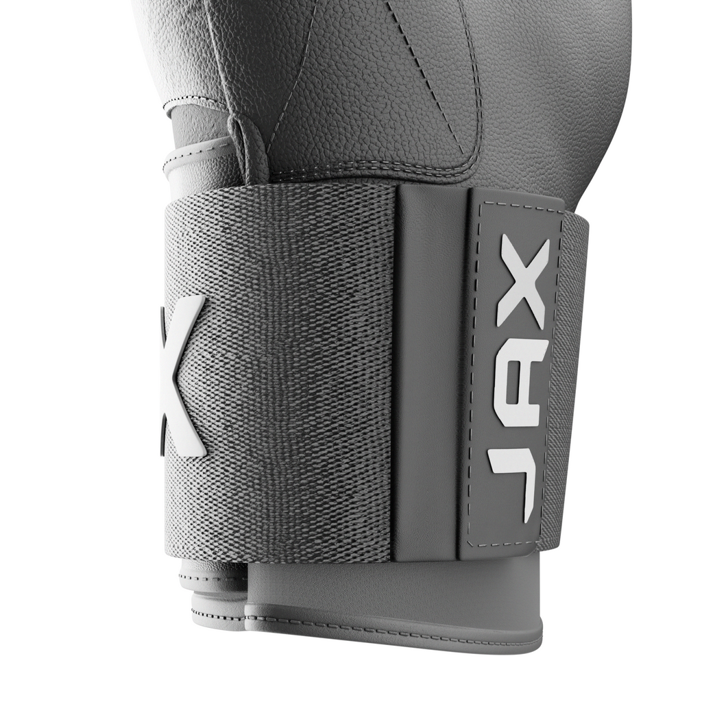 Jax Cool Grey Strap Cuff Batting Gloves