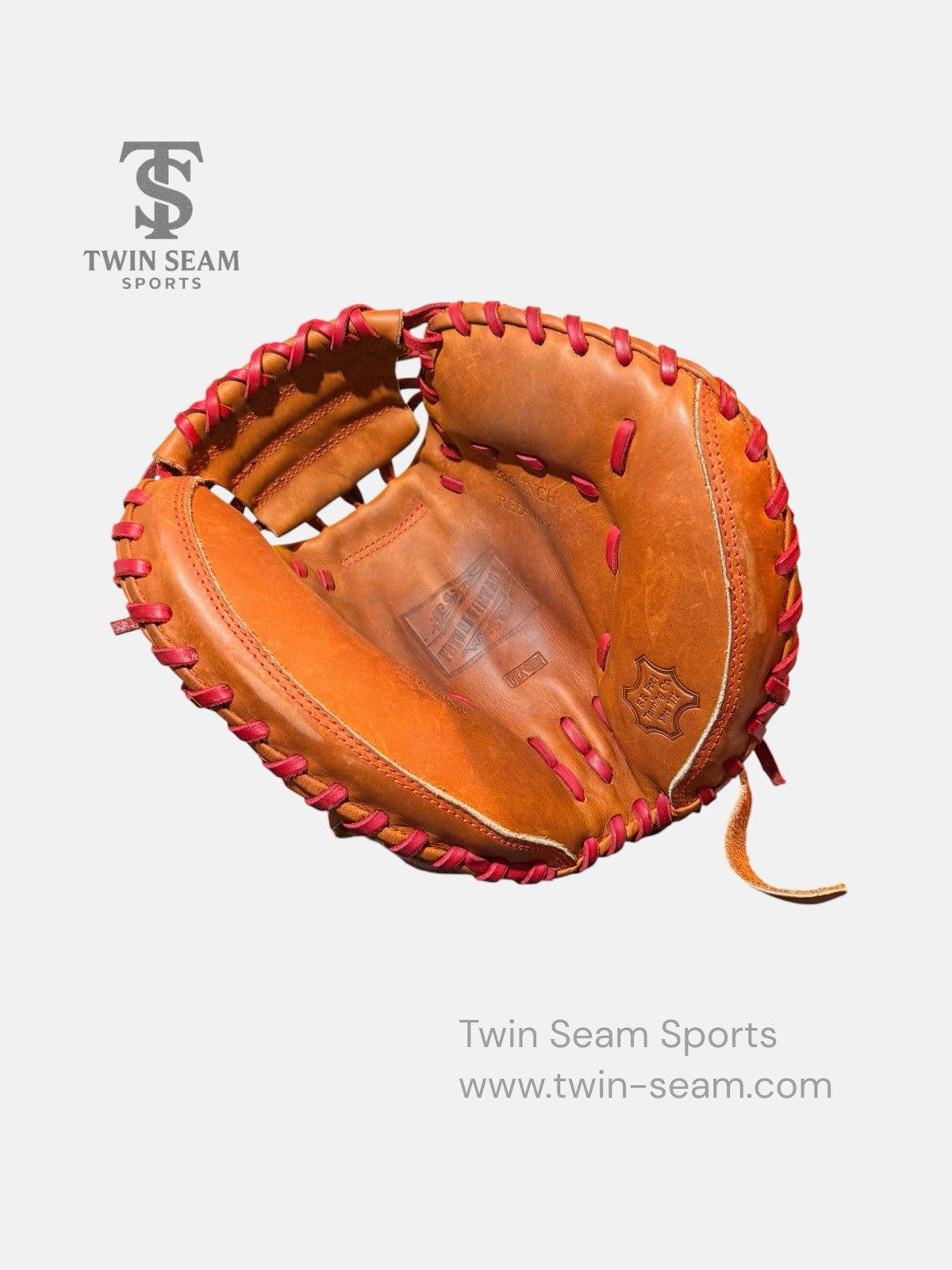 Future Vintage Red Wing 33.5” Catcher’s Mitt RHT Handmade USA S.B. Foot Leather
