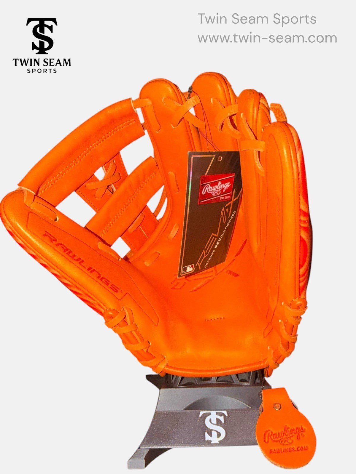 Rawlings REV1X REV204-32O 11.5” Orange Infield Baseball Glove RHT New With Tags