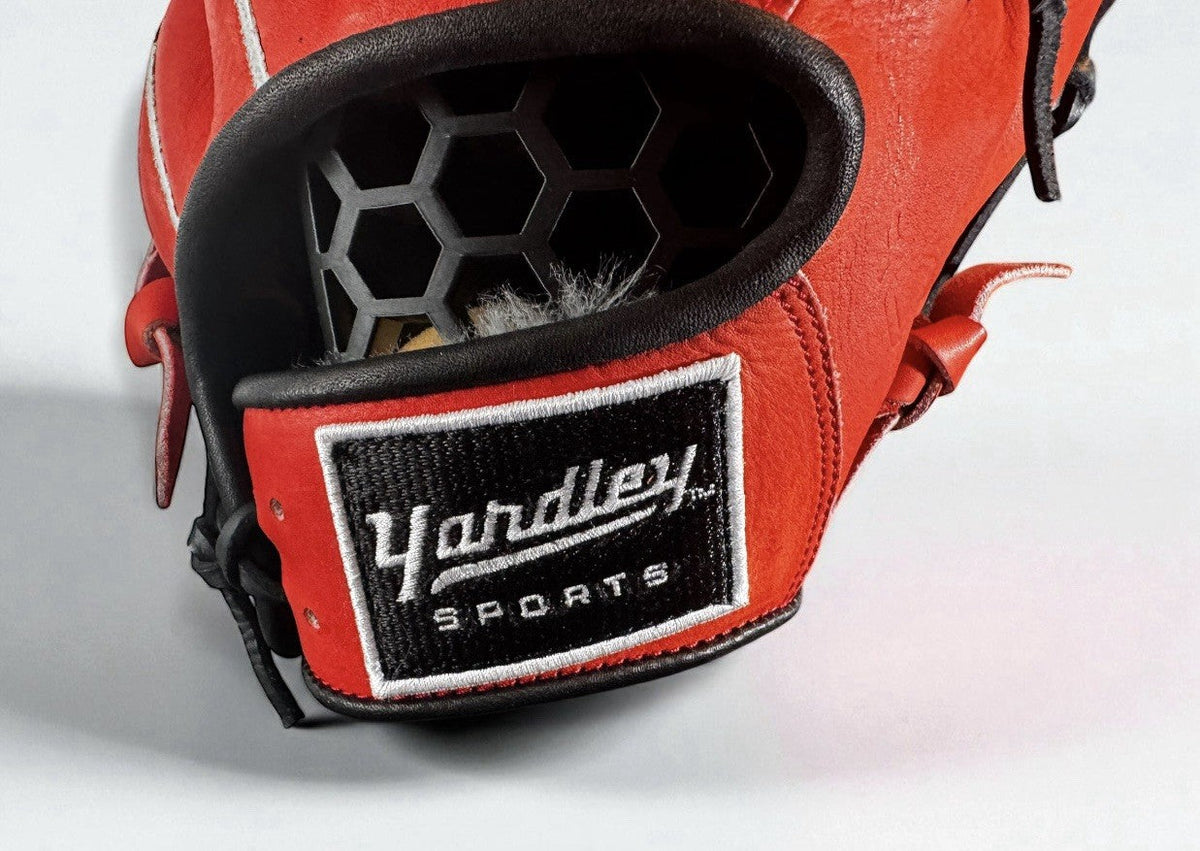 Yardley Sports 11.50” RHT Horween Baseball Glove - Orange INF Glove - Brand New