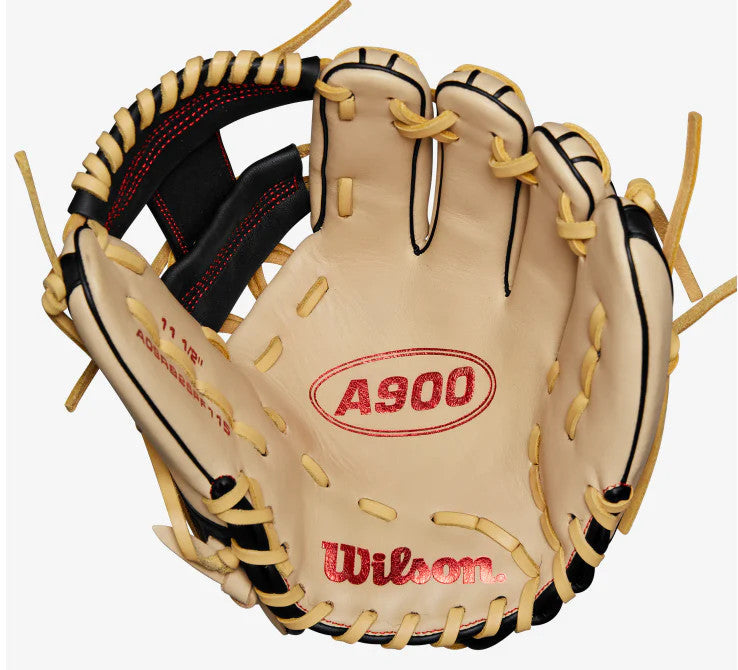 Wilson A900 PF115 11.5” Youth Infield Glove – Pedroia Fit