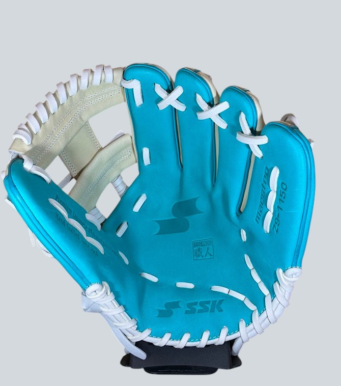 SSK Z9 Maestro 11.5” Baseball Glove – Teal/Camel – Brand New – W/SSK BAG