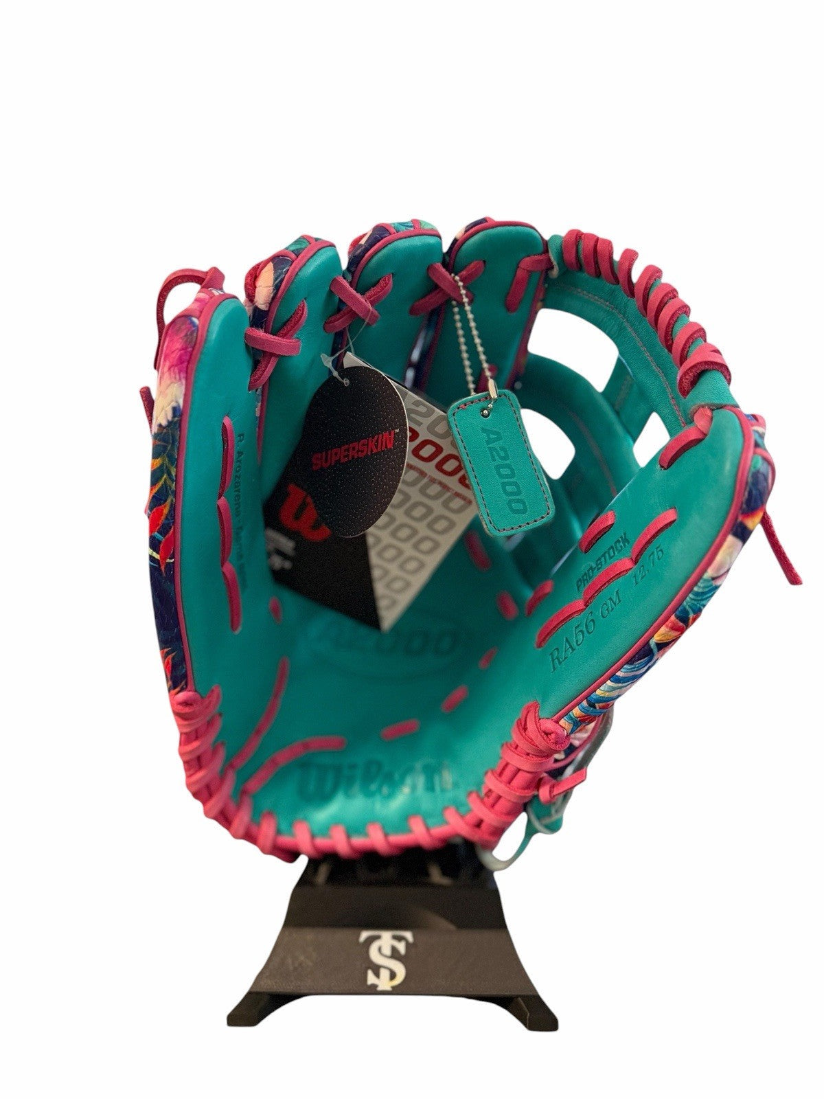 Wilson A2000 RA56 GM 12.75” LHT Outfield Glove – Tropical SuperSkin