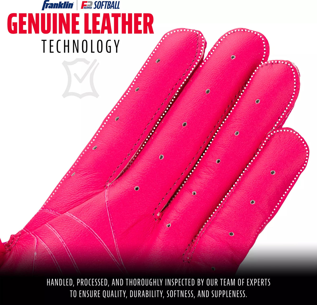 Franklin USA Women Softball CFX FP Batting Glove - 20716F