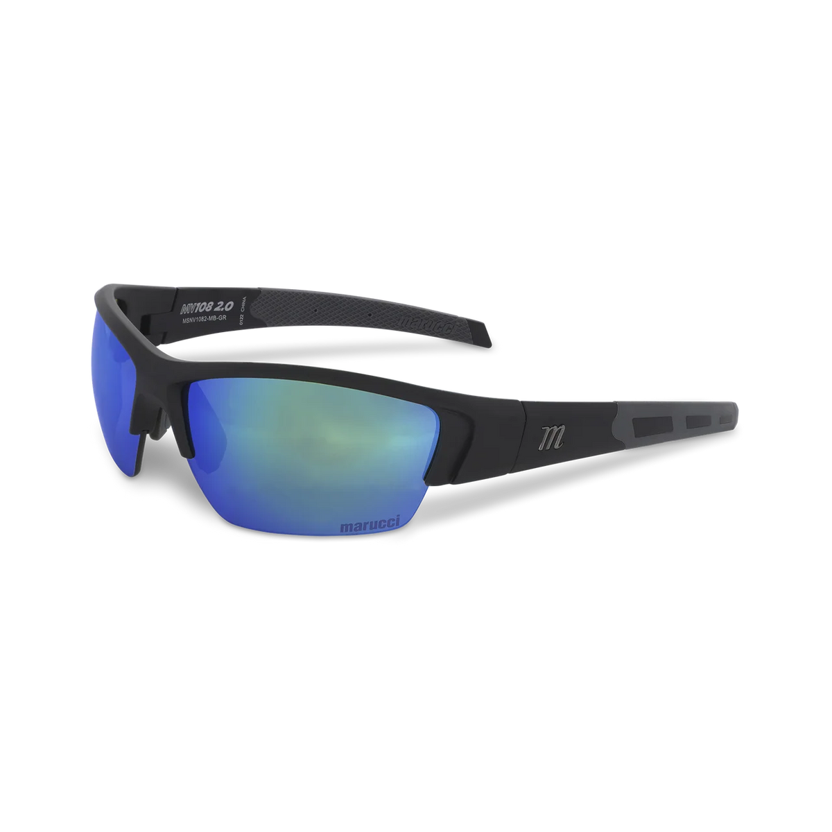 Marucci MV108 2.0 Performance Sunglasses - Matte Black