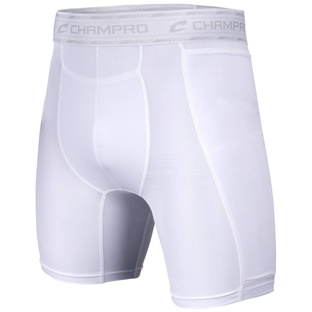 CHAMPRO Take-Out Padded Sliding Shorts with Cup Pocket