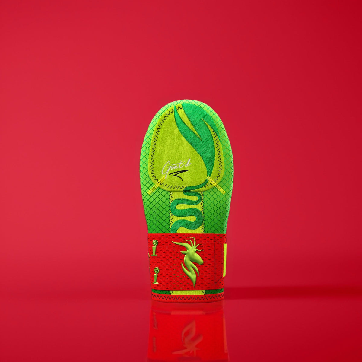 Goat’d 1v1 Mean Green Sliding Mitt – Holiday Collection