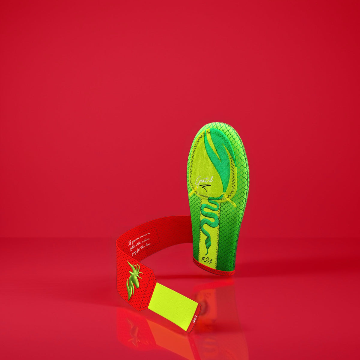 Goat’d 1v1 Mean Green Sliding Mitt – Holiday Collection