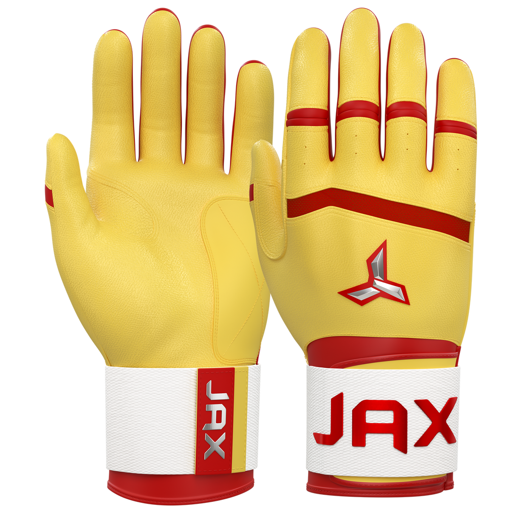 Jax Inferno Flash Strap Cuff Batting Gloves