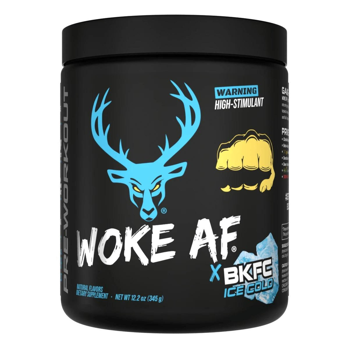 Bucked Up Woke AF High-Stimulant Pre-Workout