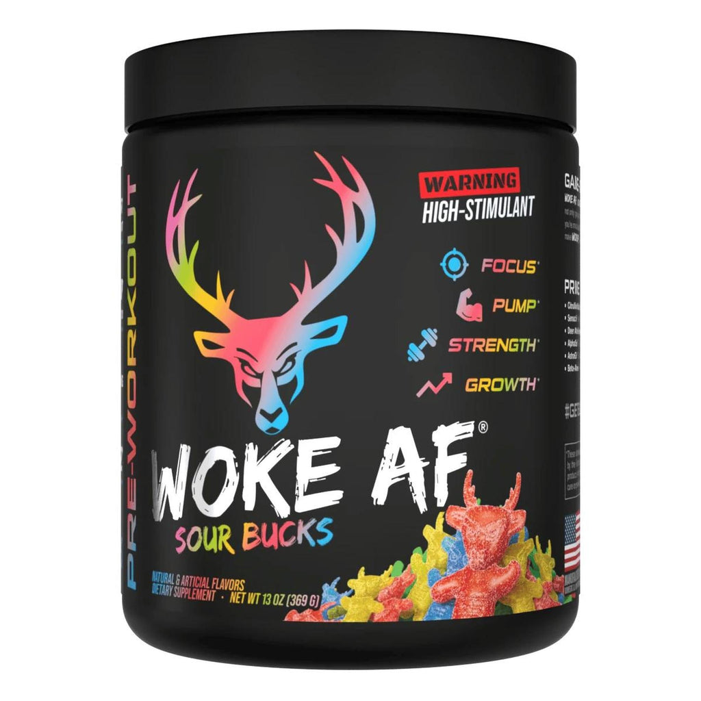 Bucked Up Woke AF High-Stimulant Pre-Workout