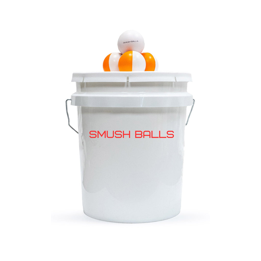 Smushballs Coaches Bucket Bundle – Limited-Flight Batting Practice Balls