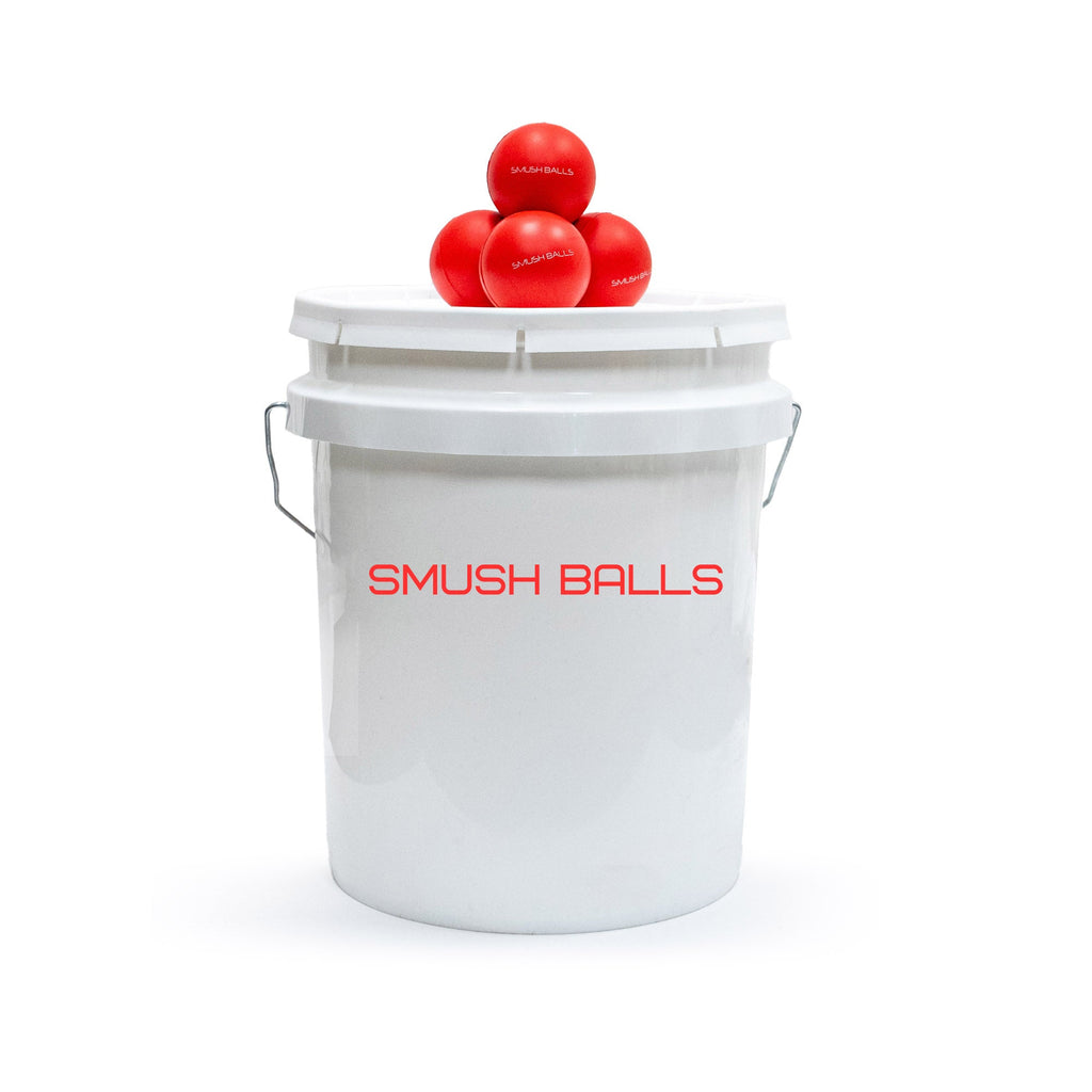 Smushballs Coaches Bucket Bundle – Limited-Flight Batting Practice Balls