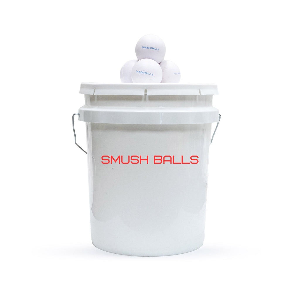 Smushballs Coaches Bucket Bundle – Limited-Flight Batting Practice Balls