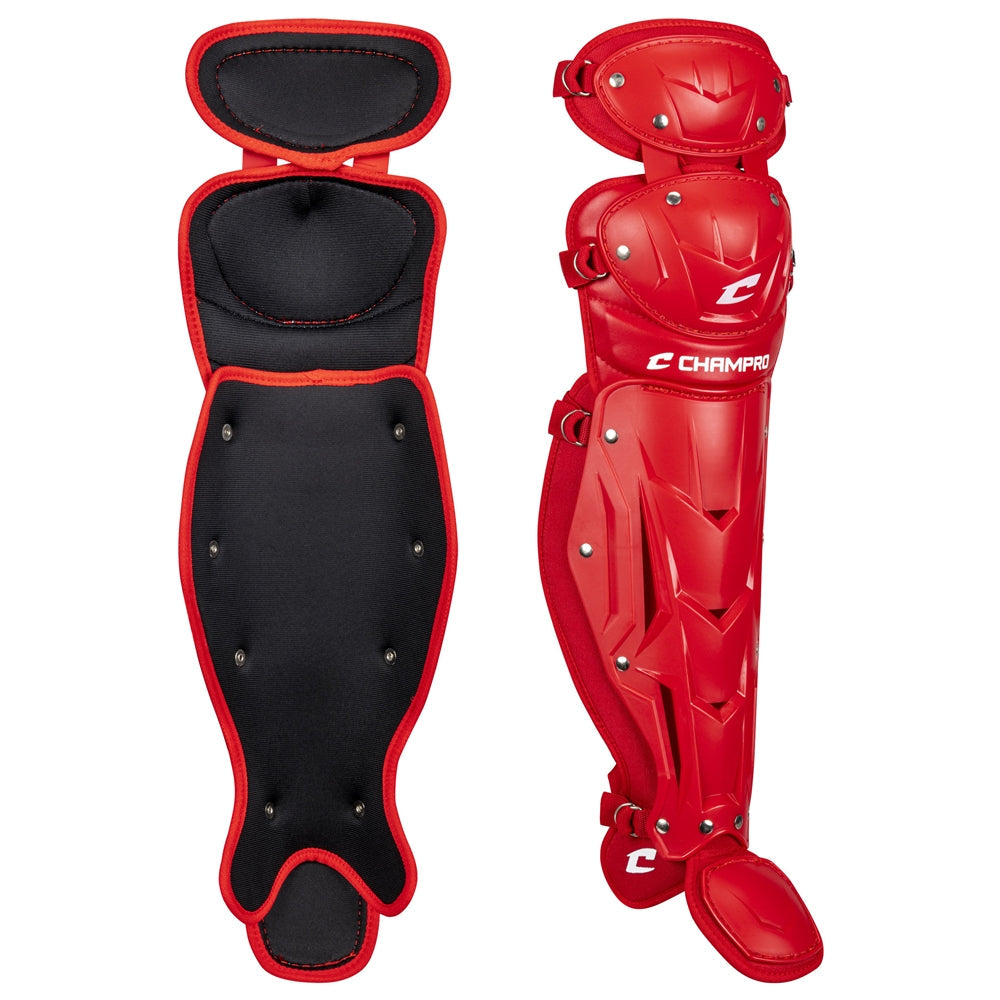 OPTIMUS MVP DOUBLE KNEE LEG GUARD 12" SHIN LENGTH