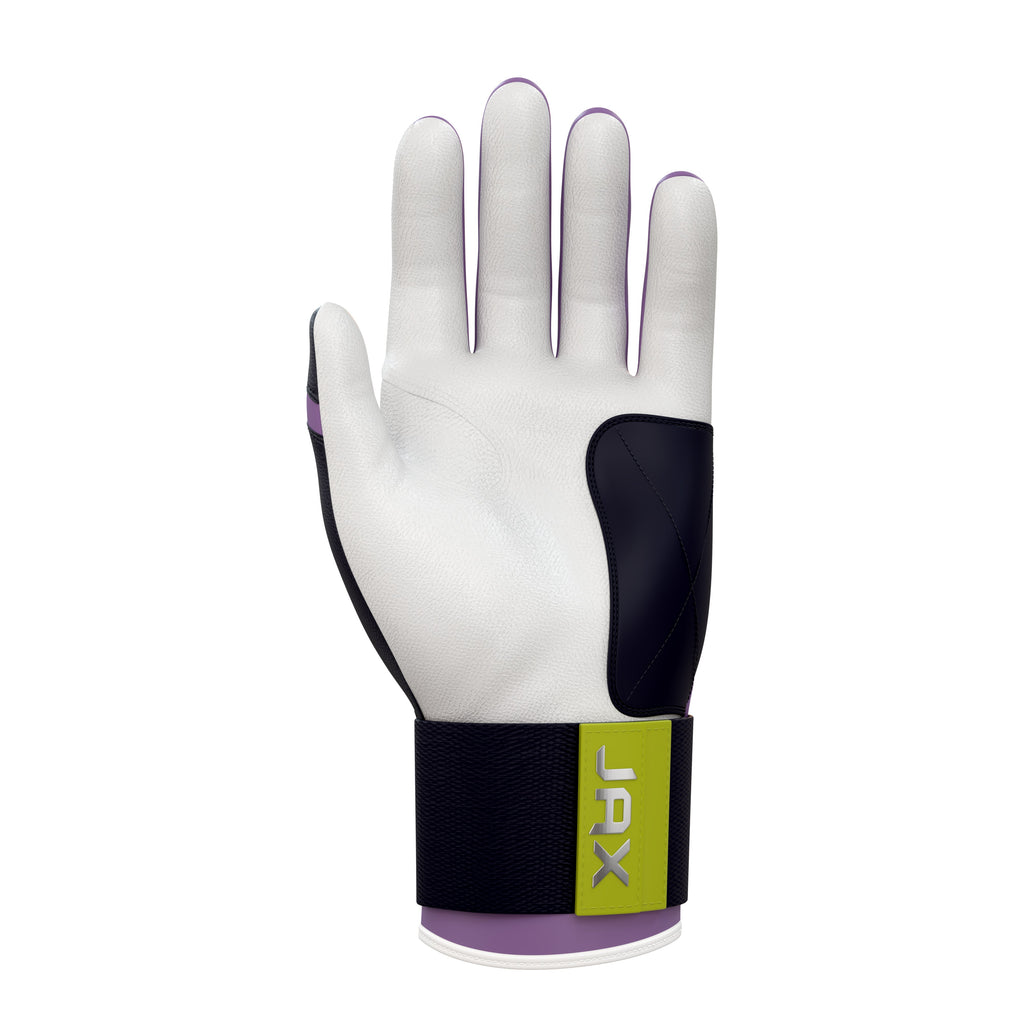 Jax Going Yard Grape Strap Cuff Batting Gloves