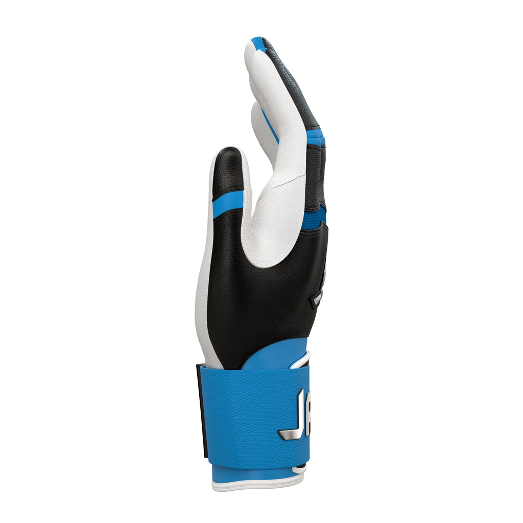 Jax Blue Raspberry Blast Strap Cuff Batting Gloves
