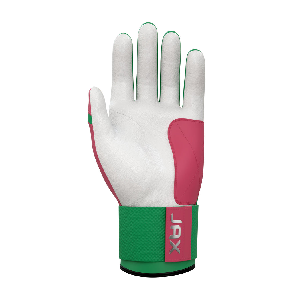 Jax Walk Off Watermelon Strap Cuff Batting Gloves