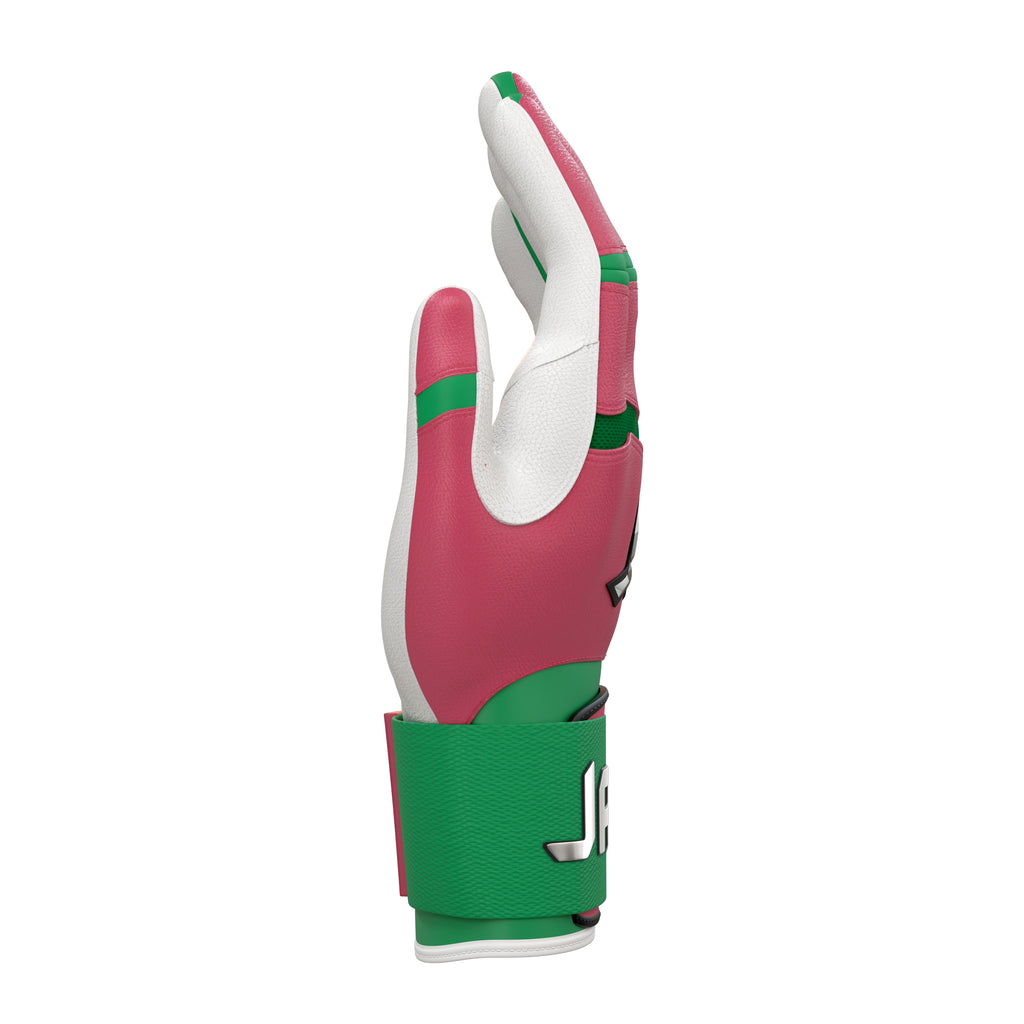 Jax Walk Off Watermelon Strap Cuff Batting Gloves