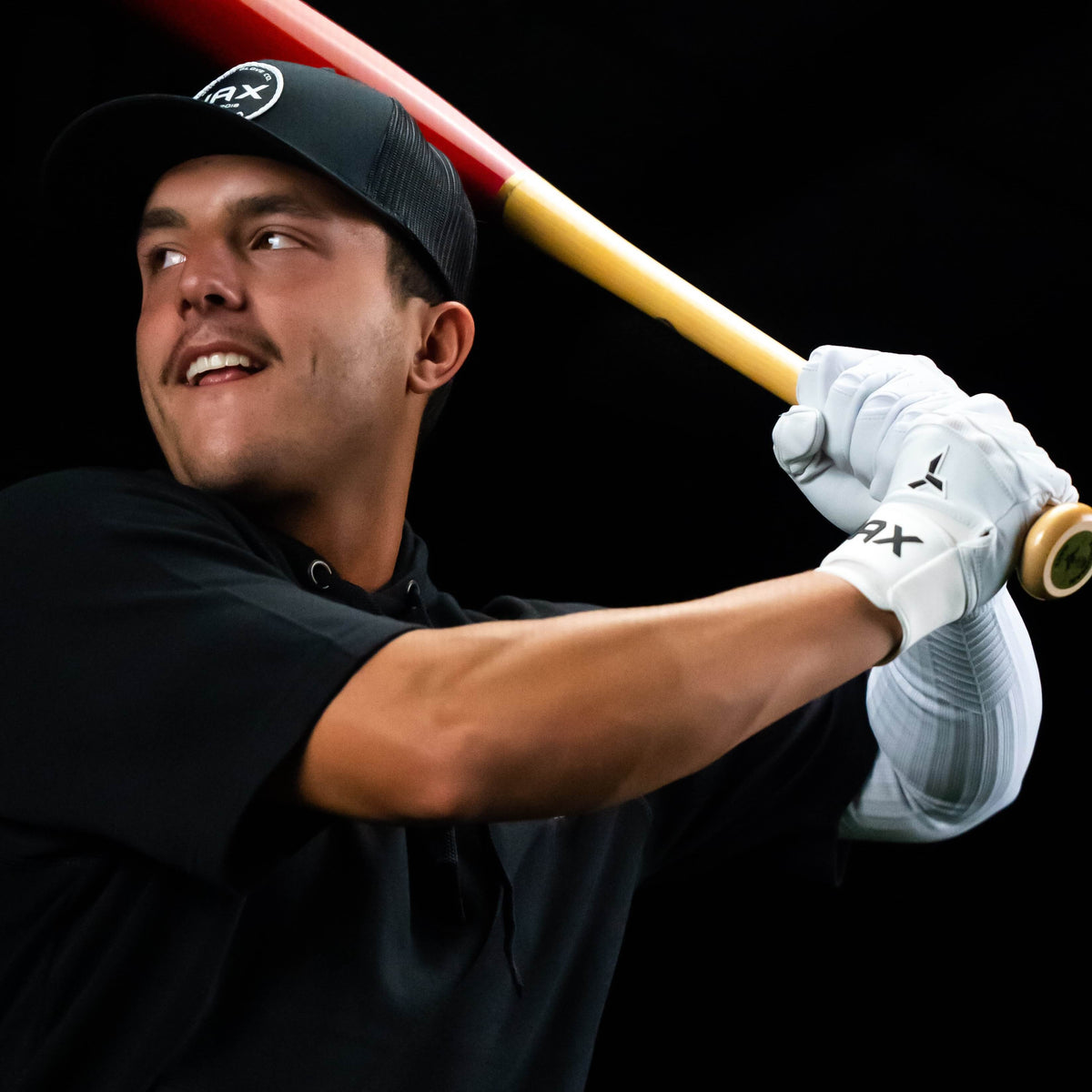 Jax Platinum White Pro Cuff Batting Gloves