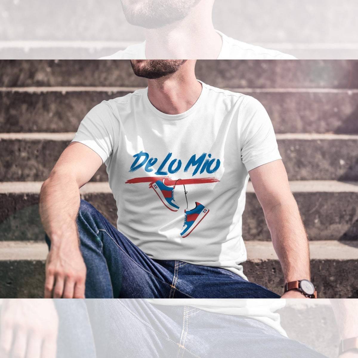 Dominican Phrase "De lo mio" Printed T-Shirt