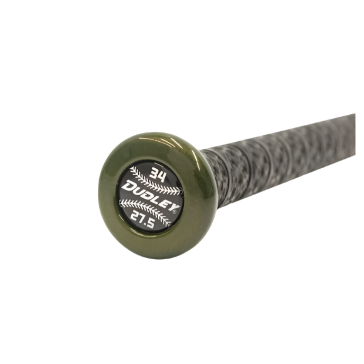 Dudley Lightning Legend McSadler end-load senior slow-pitch bat detail