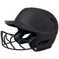 HXE Matte Softball Batting Helmet with Facemask