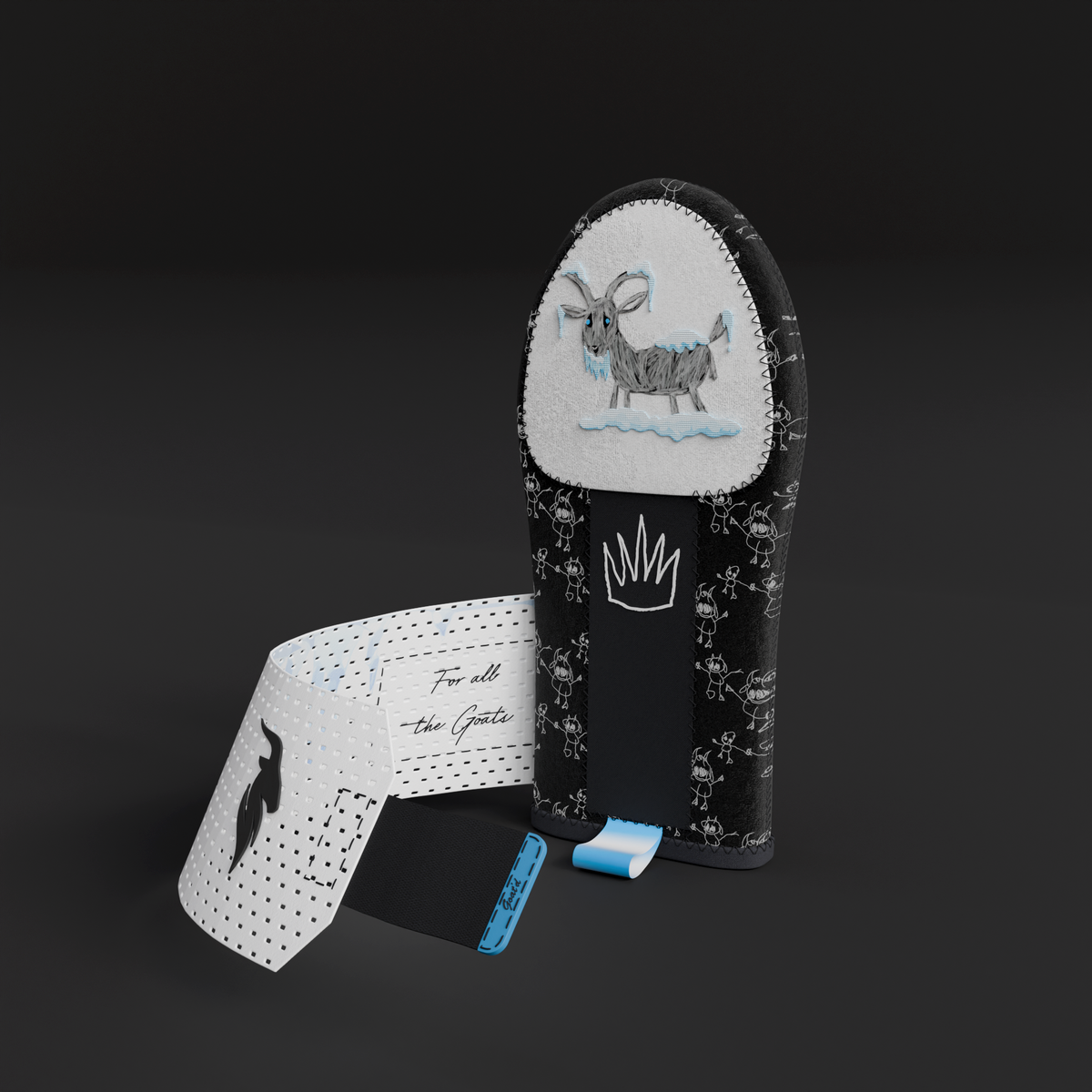 Goat’d Iced Out Sliding Mitt – Limited Collection