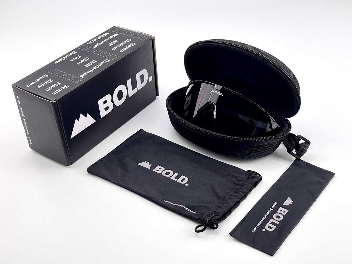 BOLD Bearclaw Performance Sunglasses – Oversized Shield Eyewear