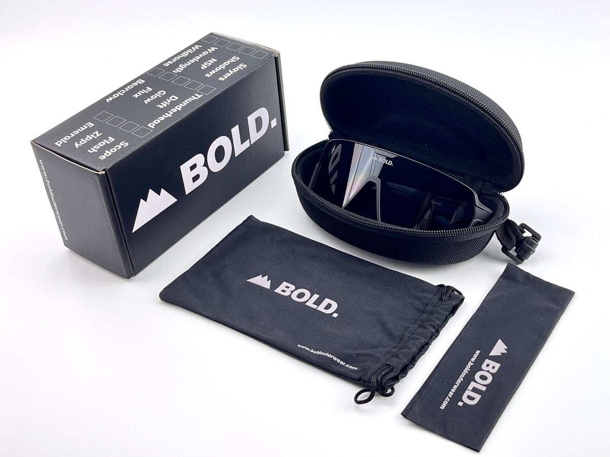 BOLD Shadows Performance Sunglasses – Wraparound Sport Eyewear