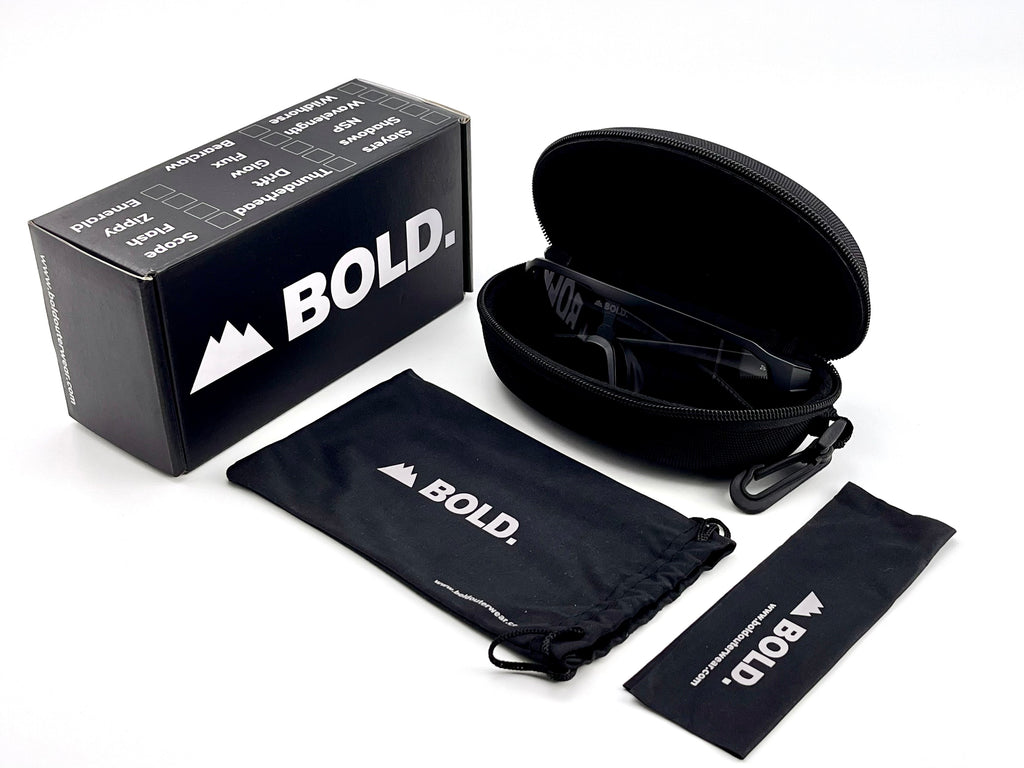 BOLD Zippy Photochromic Sunglasses – Rimless Light-Adaptive Eyewear