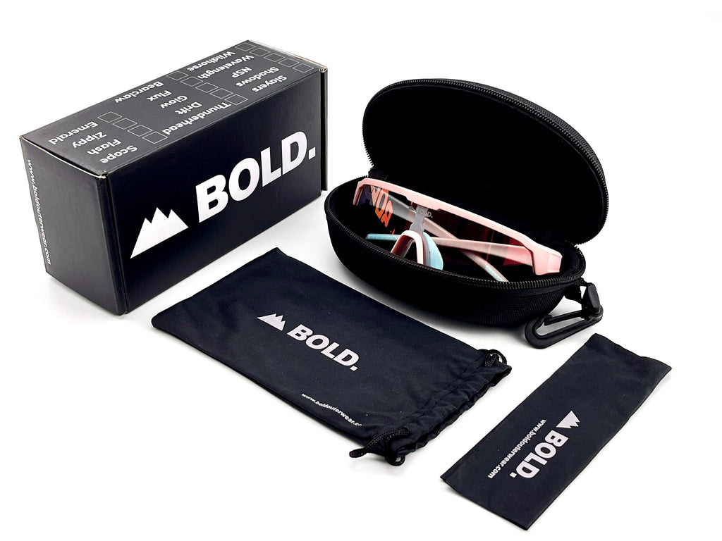BOLD Zippy Photochromic Sunglasses – Rimless Light-Adaptive Eyewear