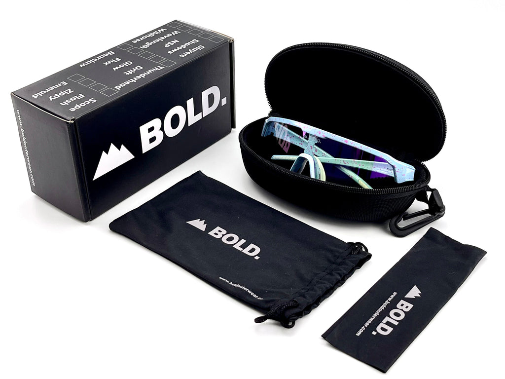 BOLD Zippy Photochromic Sunglasses – Rimless Light-Adaptive Eyewear