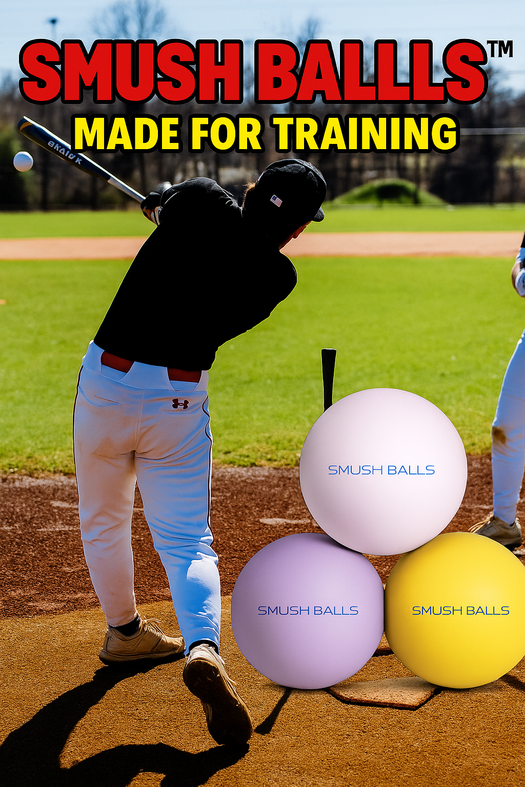 Smushballs Multipack – Limited-Flight Softball Training Balls