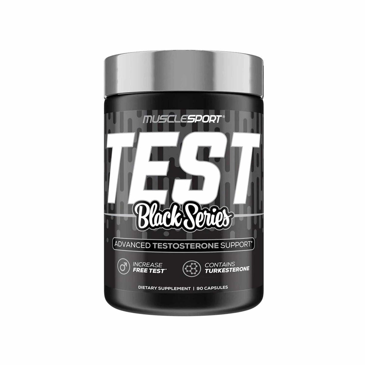 Muscle Sport Test Black Series - 90 Capsules