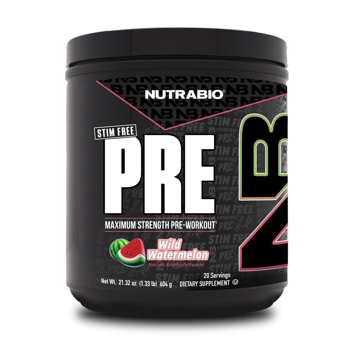 NutraBio PRE Workout Stim-Free