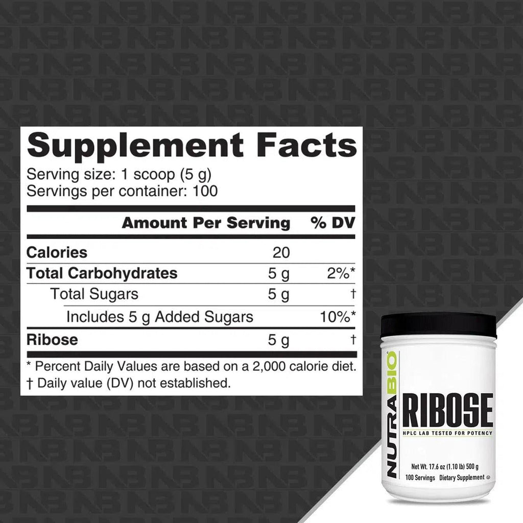 NutraBio Ribose