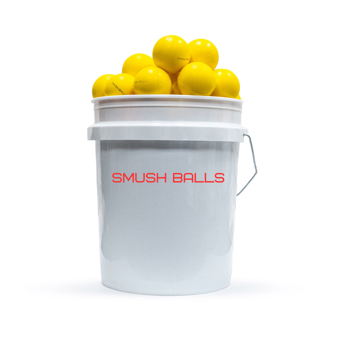 Yellow Smushballs – High-Visibility Softball Training Balls